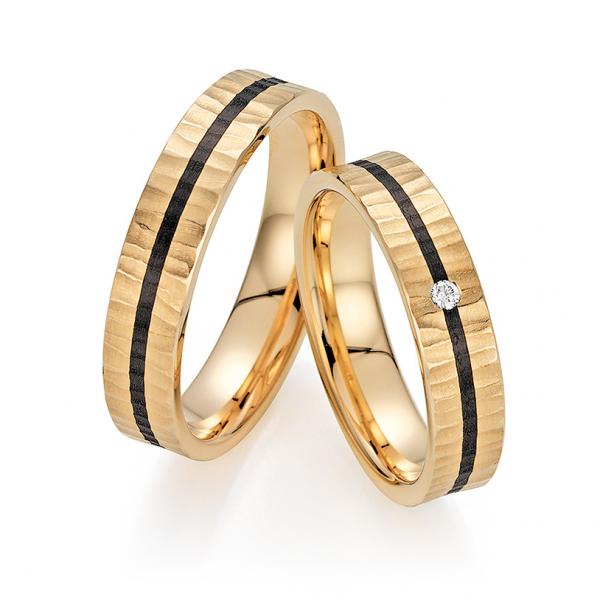 Trauringe Carbon von Bayer 60 88465 /050